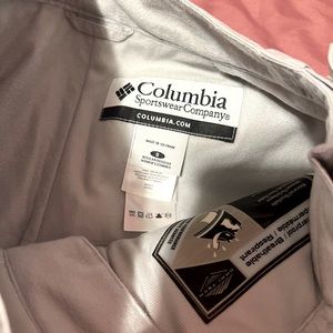 White Columbia snow pants!